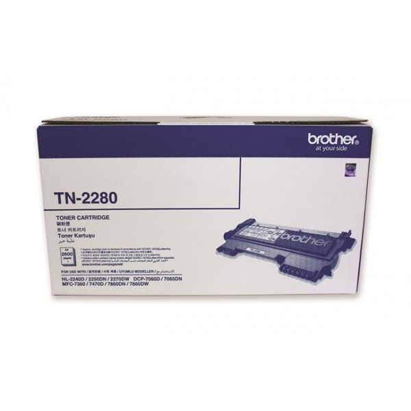 TN-2280 Çok Fonkisyonlu / Mono Lazer Yazıcı Toner Kartuşu  Siyah